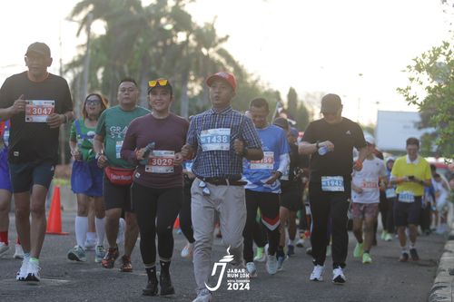Race photo from Jabar Run 10K 2024