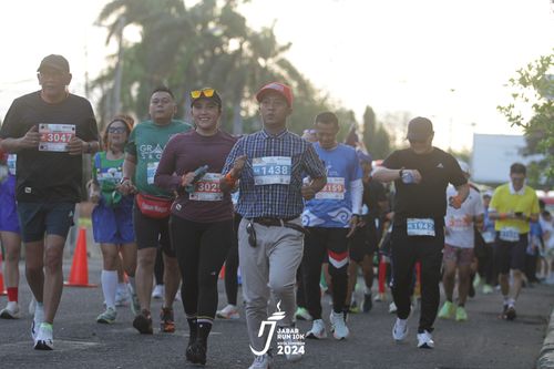 Race photo from Jabar Run 10K 2024