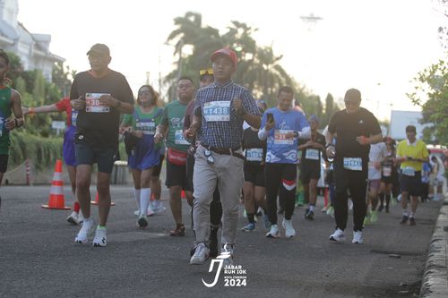 Race photo from Jabar Run 10K 2024