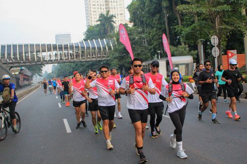 Race photo from Smartfren Run 2024 Vibes