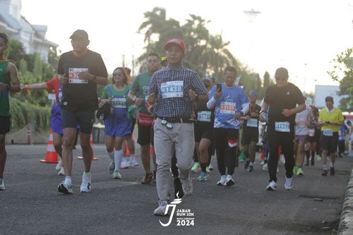 Race photo from Jabar Run 10K 2024