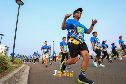 Race photo from ISOPlus Run 2024 Jakarta