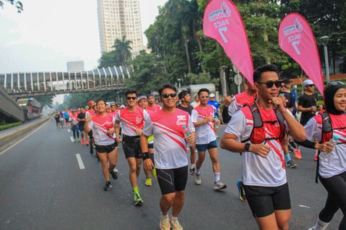 Race photo from Smartfren Run 2024 Vibes