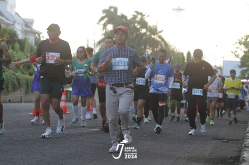 Race photo from Jabar Run 10K 2024