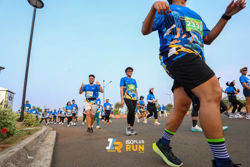 Race photo from ISOPlus Run 2024 Jakarta