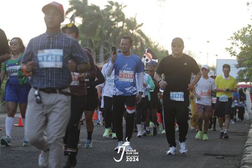 Race photo from Jabar Run 10K 2024