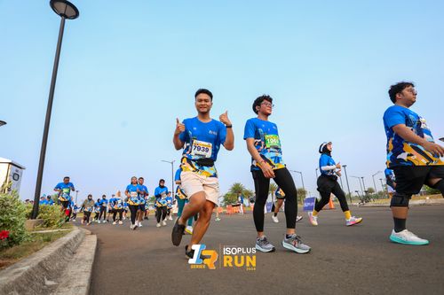 Race photo from ISOPlus Run 2024 Jakarta