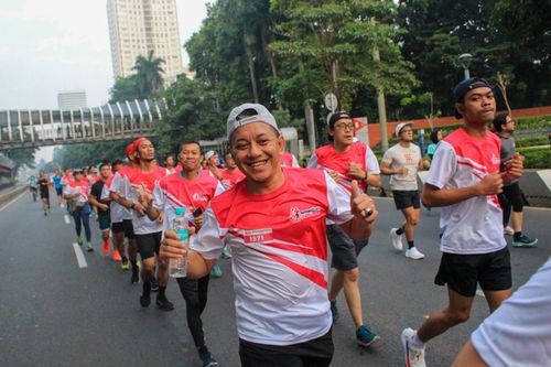 Race photo from Smartfren Run 2024 Vibes