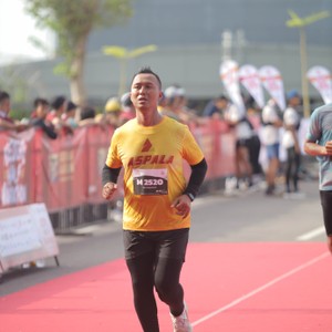 Race photo from KEDIRI HALF MARATHON 2026