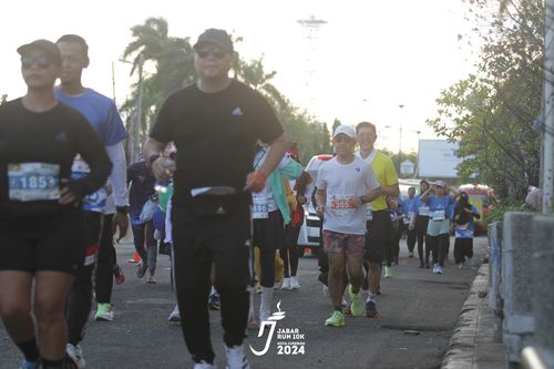 Race photo from Jabar Run 10K 2024