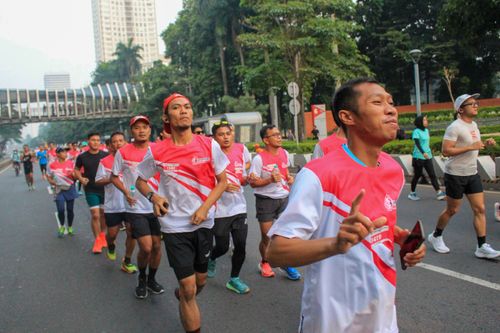 Race photo from Smartfren Run 2024 Vibes