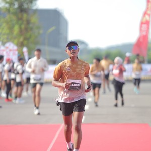 Race photo from KEDIRI HALF MARATHON 2026