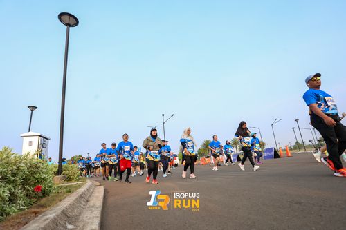 Race photo from ISOPlus Run 2024 Jakarta