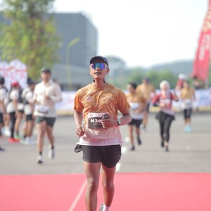Race photo from KEDIRI HALF MARATHON 2026