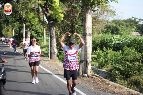 Race photo from Kediri Half Marathon 2024