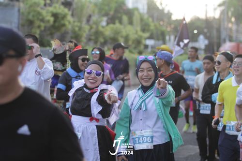 Race photo from Jabar Run 10K 2024