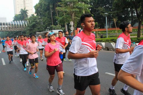 Race photo from Smartfren Run 2024 Vibes