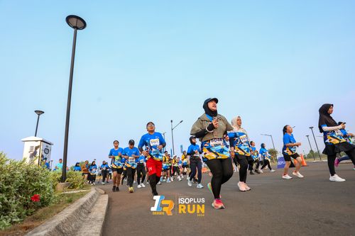Race photo from ISOPlus Run 2024 Jakarta