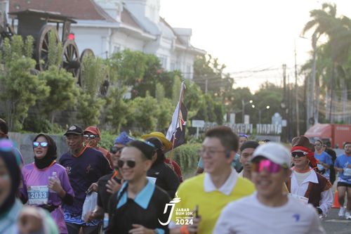 Race photo from Jabar Run 10K 2024