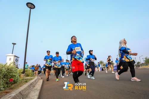 Race photo from ISOPlus Run 2024 Jakarta