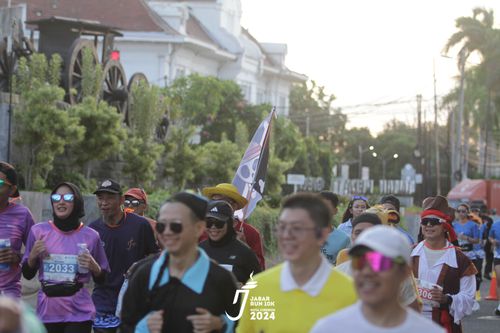 Race photo from Jabar Run 10K 2024