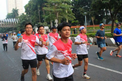 Race photo from Smartfren Run 2024 Vibes