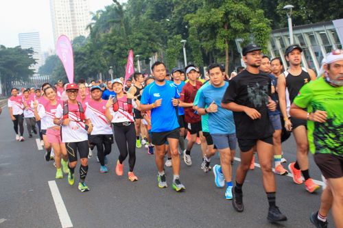 Race photo from Smartfren Run 2024 Vibes
