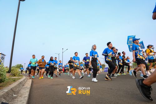 Race photo from ISOPlus Run 2024 Jakarta