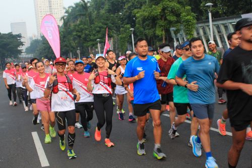 Race photo from Smartfren Run 2024 Vibes