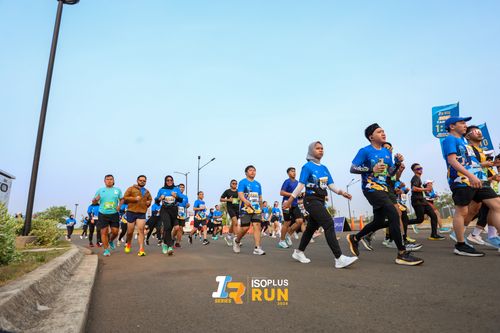 Race photo from ISOPlus Run 2024 Jakarta
