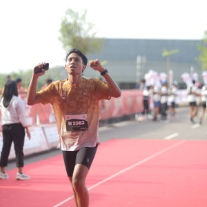 Race photo from KEDIRI HALF MARATHON 2026