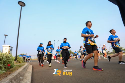 Race photo from ISOPlus Run 2024 Jakarta