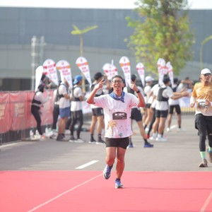 Race photo from KEDIRI HALF MARATHON 2026