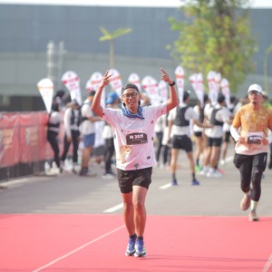 Race photo from KEDIRI HALF MARATHON 2026