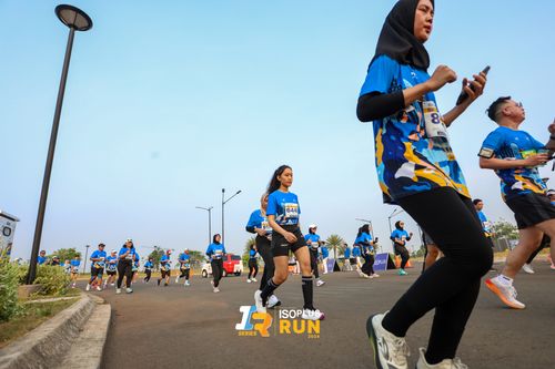 Race photo from ISOPlus Run 2024 Jakarta