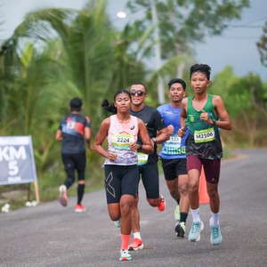 Race photo from Belitung Multisport Festival