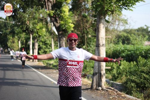 Race photo from Kediri Half Marathon 2024