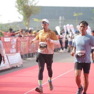 Race photo from KEDIRI HALF MARATHON 2026