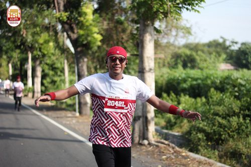 Race photo from Kediri Half Marathon 2024