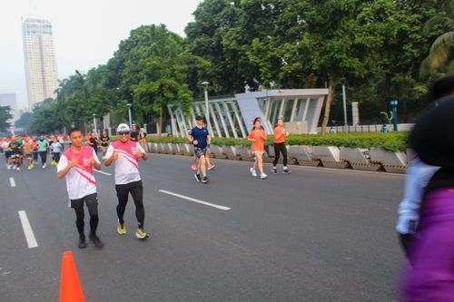 Race photo from Smartfren Run 2024 Vibes
