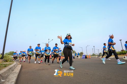 Race photo from ISOPlus Run 2024 Jakarta