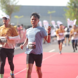 Race photo from KEDIRI HALF MARATHON 2026