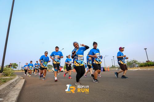 Race photo from ISOPlus Run 2024 Jakarta