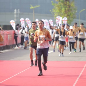 Race photo from KEDIRI HALF MARATHON 2026