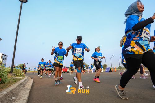 Race photo from ISOPlus Run 2024 Jakarta