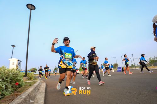 Race photo from ISOPlus Run 2024 Jakarta