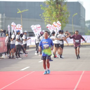 Race photo from KEDIRI HALF MARATHON 2026