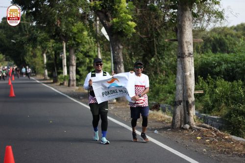 Race photo from Kediri Half Marathon 2024