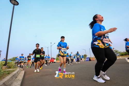 Race photo from ISOPlus Run 2024 Jakarta