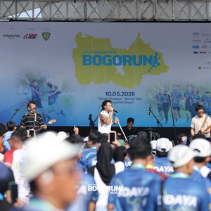 Race photo from BOGORUN 2026